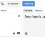 Orice &bdquo;feedback&rdquo; e binevenit!